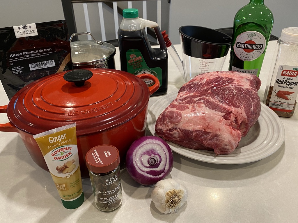 Asian Influenced Braised Pork