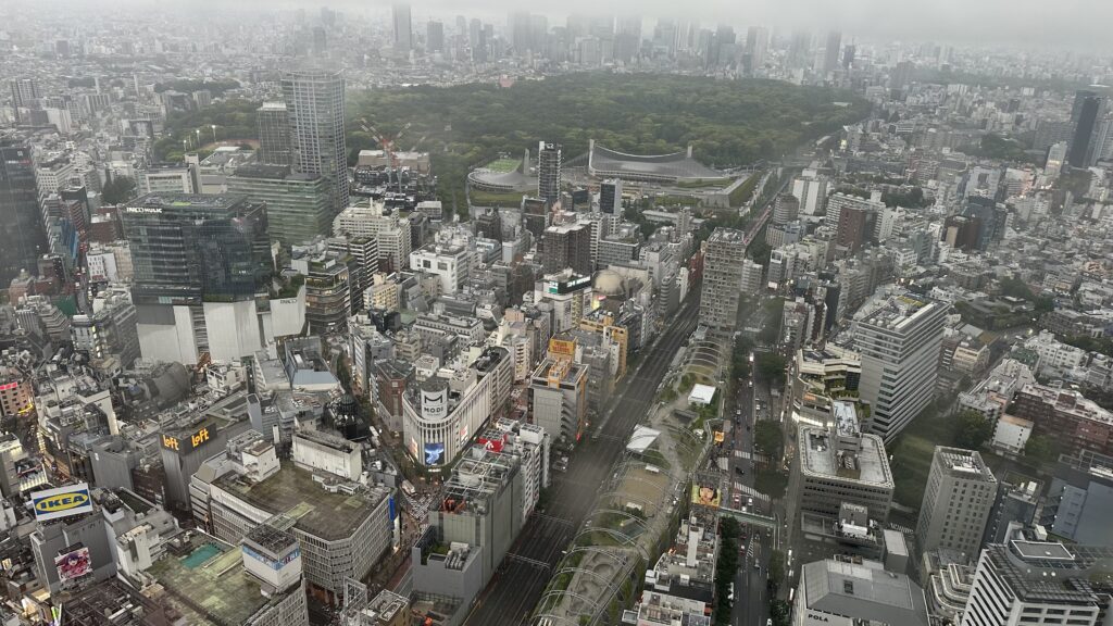 Views from Shibuya Sky